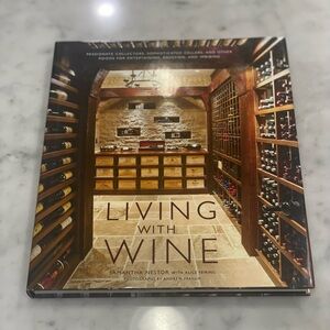 Living with Wine Table Book by Samantha Nestor Used for display Only GIFTABLE